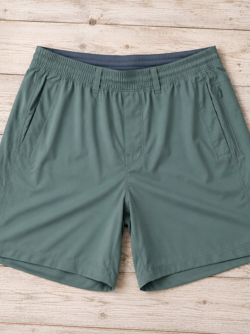 Birddogs Lined 3-in-1 Khaki Performance Shorts Sage Green XL Long 9" inseam